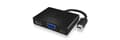 Miniatyrbillede 1 af 3: ICY BOX IB-DK4032-CPD USB 3.0,VGA interfacekort/adapter