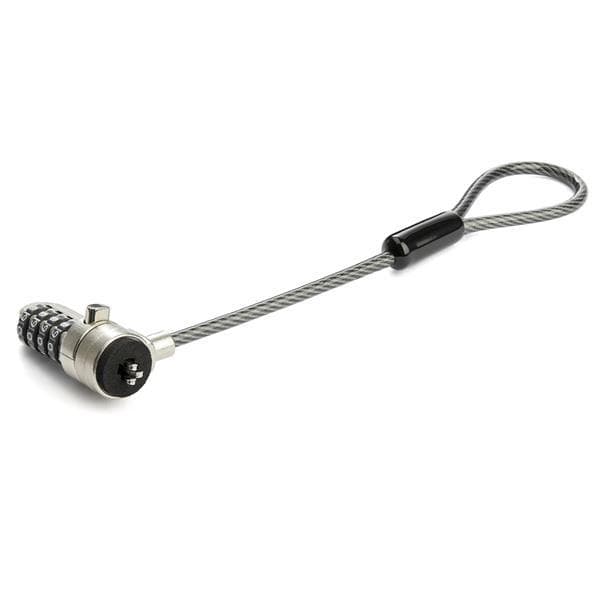 StarTech.com kannettavan tietokoneen kaapelilukon jatkosilmukka 15 cm kaapeli ja lukko