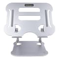 Miniatyrbild 3 av 11: StarTech.com Bärbar datorställ för skrivbord, Ergonomiskt bärbar stativ justerbar höjd, aluminium, bärbar, stöder upp till 22lb (10 kg), hopfällbar bä