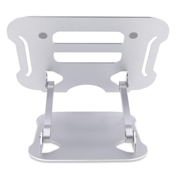 StarTech.com Bärbar datorställ för skrivbord, Ergonomiskt bärbar stativ justerbar höjd, aluminium, bärbar, stöder upp till 22lb (10 kg), hopfällbar bä