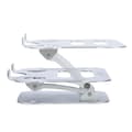 Miniatyrbild 5 av 11: StarTech.com Bärbar datorställ för skrivbord, Ergonomiskt bärbar stativ justerbar höjd, aluminium, bärbar, stöder upp till 22lb (10 kg), hopfällbar bä