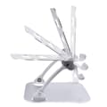 Miniatyrbild 6 av 11: StarTech.com Bärbar datorställ för skrivbord, Ergonomiskt bärbar stativ justerbar höjd, aluminium, bärbar, stöder upp till 22lb (10 kg), hopfällbar bä
