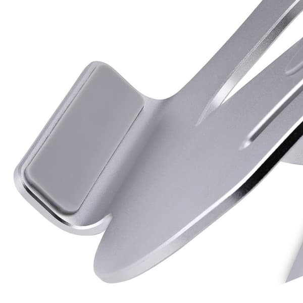 StarTech.com Bärbar datorställ för skrivbord, Ergonomiskt bärbar stativ justerbar höjd, aluminium, bärbar, stöder upp till 22lb (10 kg), hopfällbar bä