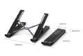 Miniatyrbillede 9 af 9: UGREEN X-Kit Ergonomic Laptop Stand med 5-i-1 USB-C Dock Sort
