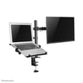 Miniatyrbillede 5 af 8: Neomounts by Newstar FPMA-D550NOTEBOOK-understøttelse til bærbar computer og skærm op til 32" - Sort