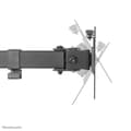 Miniatyrbillede 8 af 8: Neomounts by Newstar FPMA-D550NOTEBOOK-understøttelse til bærbar computer og skærm op til 32" - Sort