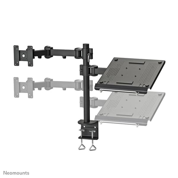 Neomounts by Newstar FPMA-D960NOTEBOOK understøttelse til bærbar computer og skærm op til 27" - Sort