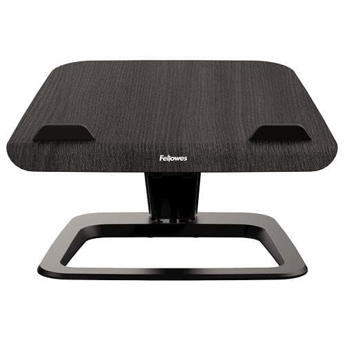 Fellowes laptop stativ Hana - justerbar - med USB - Sort - 19 Tommer Sort