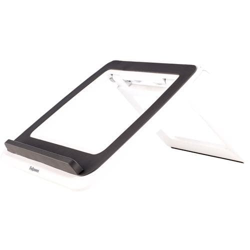 Fellowes laptop stativ I-Spire Quick Lift - 17 tommer - hvid