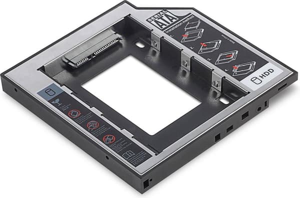 Digitus DA-71109 lagerdrevkabinet 2,5'' HDD/SSD-kabinet Sort, Grå