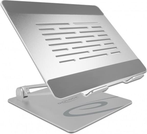 Delock premium notebookstander med justerbart design/aluminium Aluminium