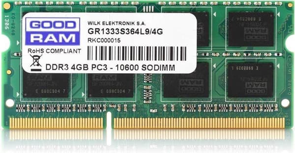 Goodram 4GB DDR3 minnesmodul 1333 MHz
