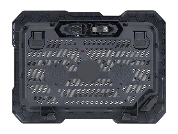 Conceptronic THANA01B kannettavan tietokoneen jäähdytystyyny 39,6 cm (15,6") Musta