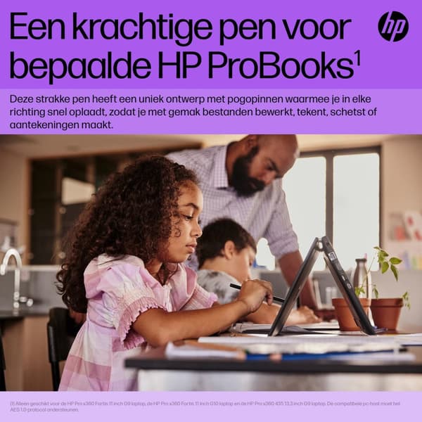 HP Slim - Digital penna - 2 knappar - hamngrått - lock (630W7AA#AC3)