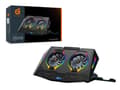 Pikkukuva 2 / 5: Conceptronic ERGO Gaming - Kannettavan tietokoneen tuuletin - 2-porttisella USB 2.0 -keskittimellä, älypuhelimen teline - 43,2 cm (17") - 125 mm - mus