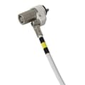 Miniatyrbild 2 av 4: Mobilis 001264 Cable Lock Silver - White 2 m (001264)