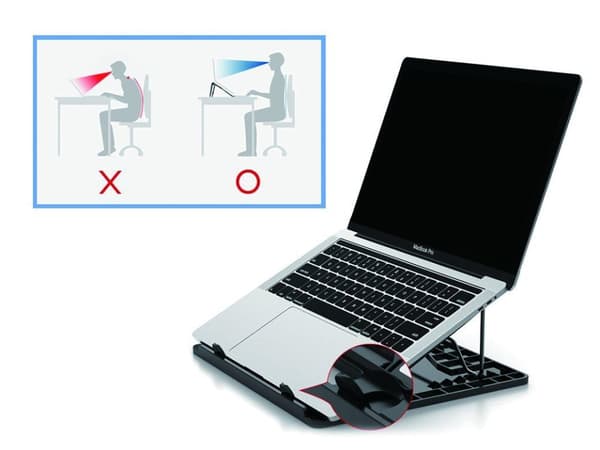 Conceptronic THANA ERGO S - Notebook stativ - 39,6 cm (15,6") (THANA03B)
