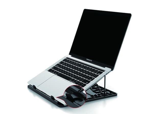 Conceptronic THANA ERGO S - Notebook stativ - 39,6 cm (15,6") - Grå