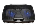 Miniatyrbild 1 av 4: Conceptronic Thana - notebook cooling pad - with 2 fans - 43.2 cm (17")