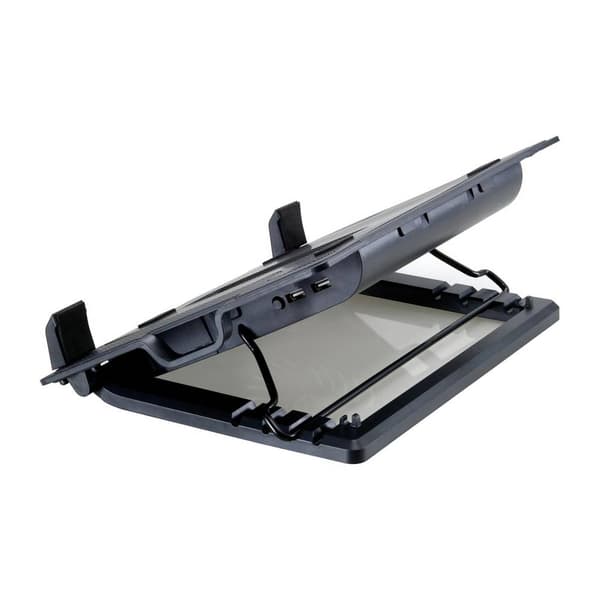 Conceptronic CNBCOOLSTAND1F Notebook-stativ med kylning höjdjusterbar