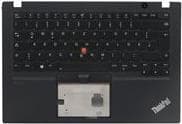 Lenovo Lite-On - Vaihtonäppäimistön kannettava - taustavalaistu - saksalainen - musta - yläkannessa - ThinkPad T14s Gen 1 20T0, 20T1 (5M10Z41281) mall