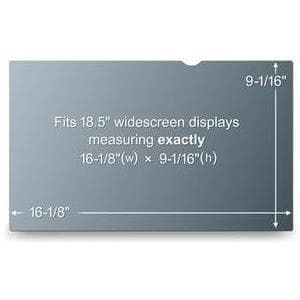 3M integritetsfilter - skärmfilter - 47 cm widescreen (18,5" widescreen) - svart