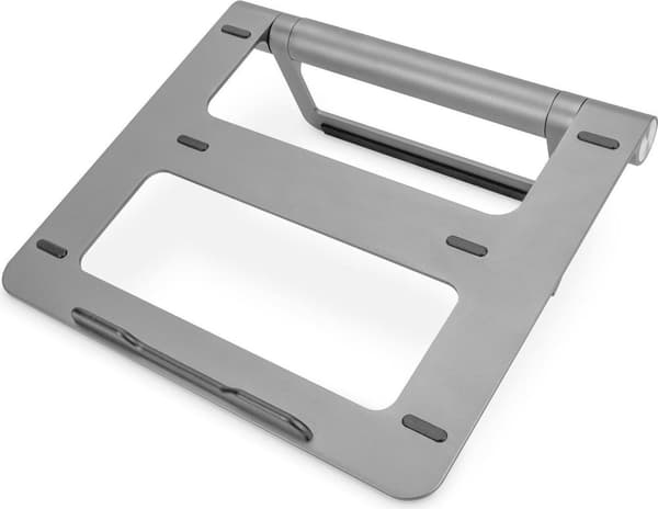 Digitus MLS notebookholder 26x23,6 PopOut USB-C sølv (DA-90440) Grå