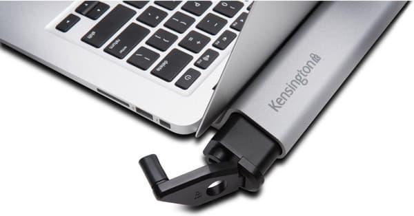 Kensington Laptop Locking Station 2.0 - MicroSaver 2.0 nyckellås - Säkerhetssats - 39,6 cm (15,6")