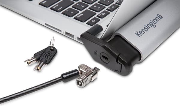 Kensington Laptop Locking Station 2.0 - MicroSaver 2.0 nyckellås - Säkerhetssats - 39,6 cm (15,6")