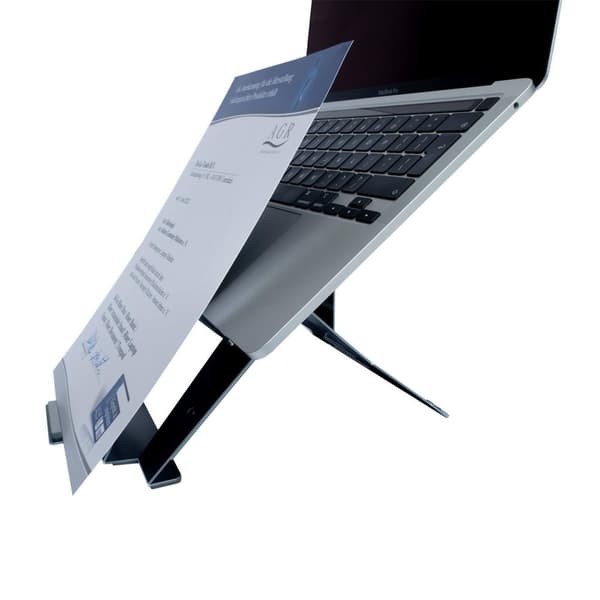 R-Go Tools Riser Document Notebook Stand Svart 55,9 cm (22") (RGORIDOCBL)