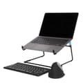 Miniatyrbillede 4 af 4: R-Go bærbar stativ 25,40 cm (10")-22" Max.5KG Steel Office sort (RGOSC020BL)