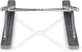 Miniatyrbillede 6 af 11: Nedis Notebook Stand - Antal blæsere: 1 - Drevet af USB - Antal vinkler: 2 - 17" - 1500 rpm - LED (NBSTND100SI)