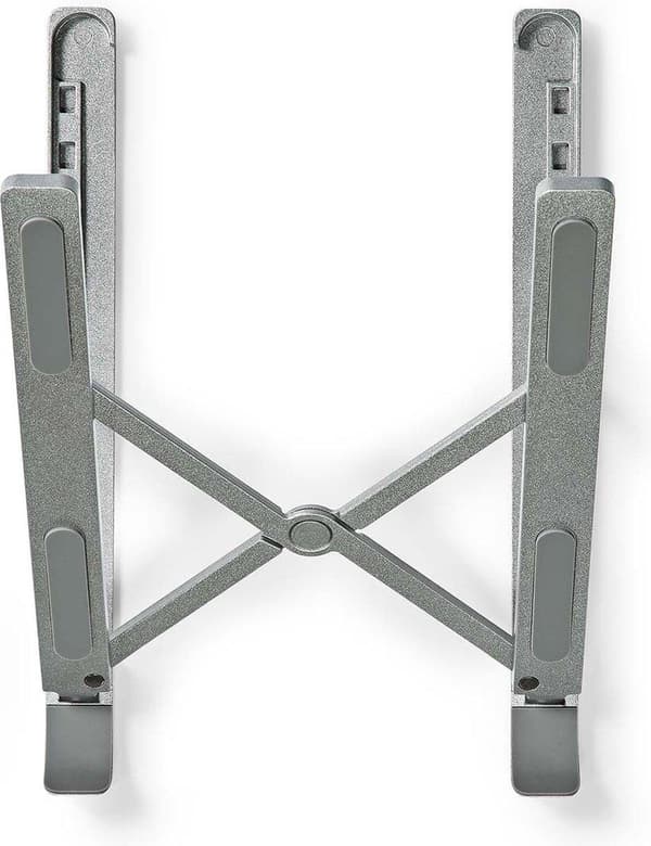 Nedis Notebook Stand - Antal blæsere: 1 - Drevet af USB - Antal vinkler: 2 - 17" - 1500 rpm - LED (NBSTND100SI)