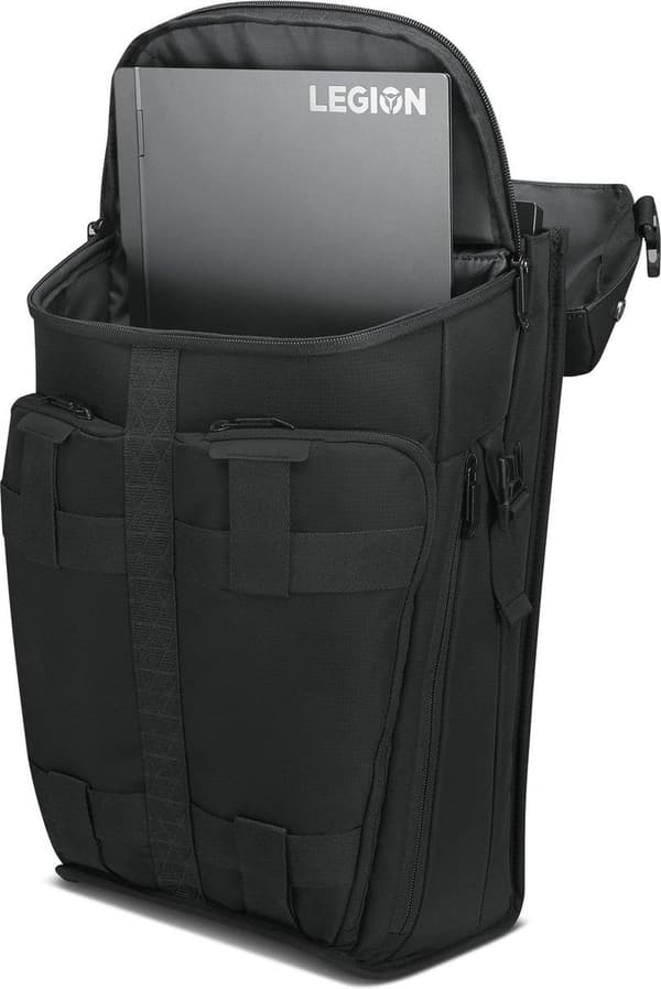 Lenovo Legion Active Gaming - Notebook-ryggsäck - 43,2 cm (17") - svart - för IdeaPad 3 14, 5 Pro 14, S340-14, ThinkBook 14s Yoga G2 IAP, ThinkCentre