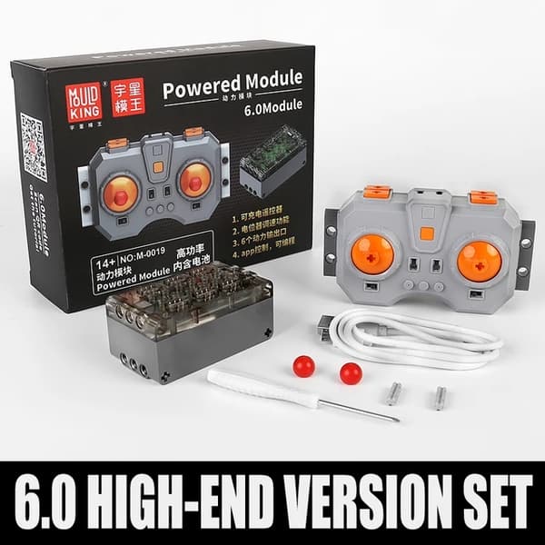 Autolelut Power Module, 6-kanavainen akkulaatikko, USB-johtosarja kokoonpano