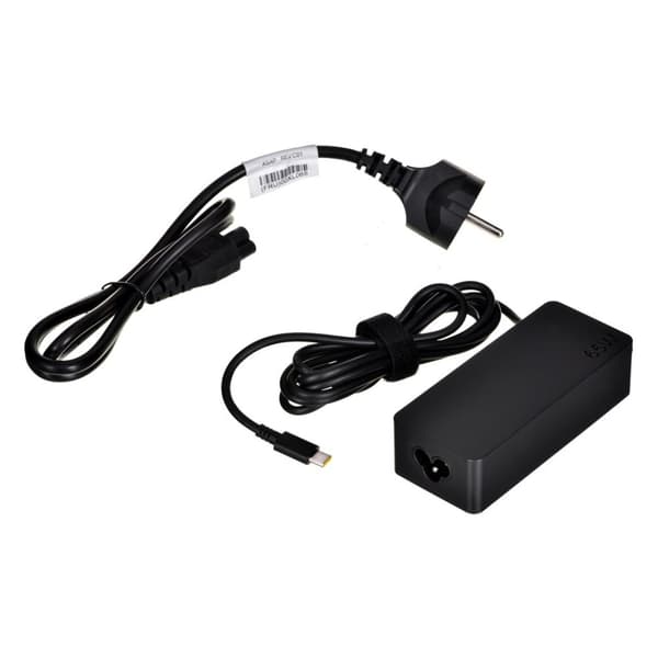 Lenovo 4X20M26272 strömadapter/växelriktare 65 W Svart