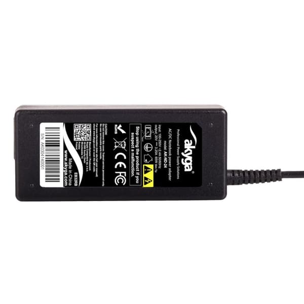 Akyga AK-ND-24 nätadapter/växelriktare Inomhus 65 W Svart