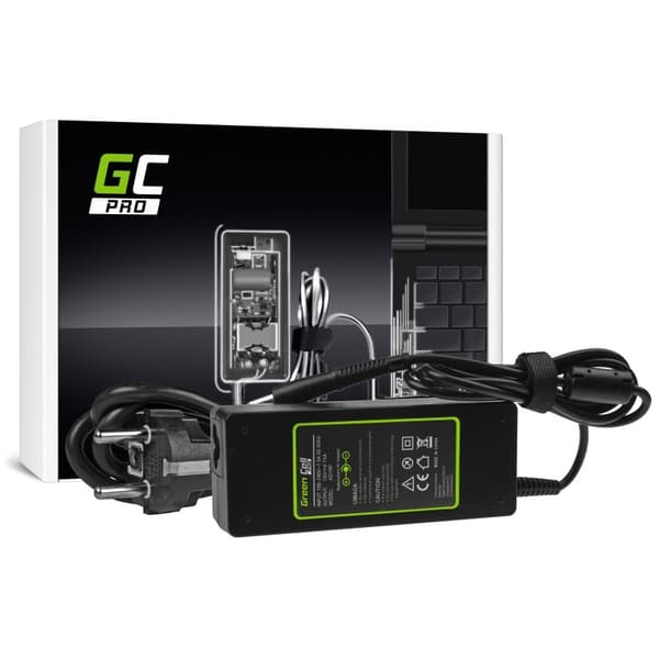 Green Cell AD15P strømadapter/inverter Indendørs 90 W Sort
