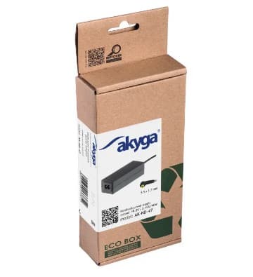 Akyga AK-ND-47 nätadapter/växelriktare Inomhus 40 W Svart