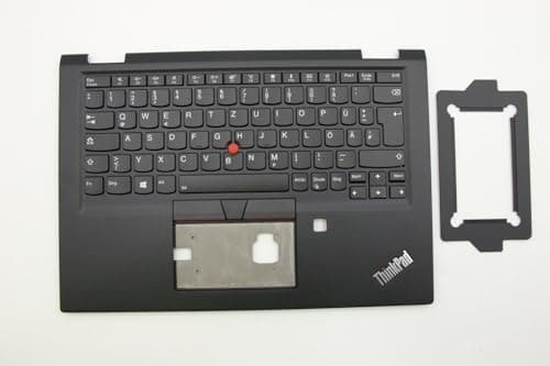 Lenovo Cover Øvre m/ Keyboard Sort WW German (02HL518)