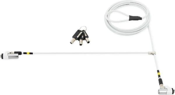 Mobilis 001331 Kabellås Hvid 1,8 m (1331)