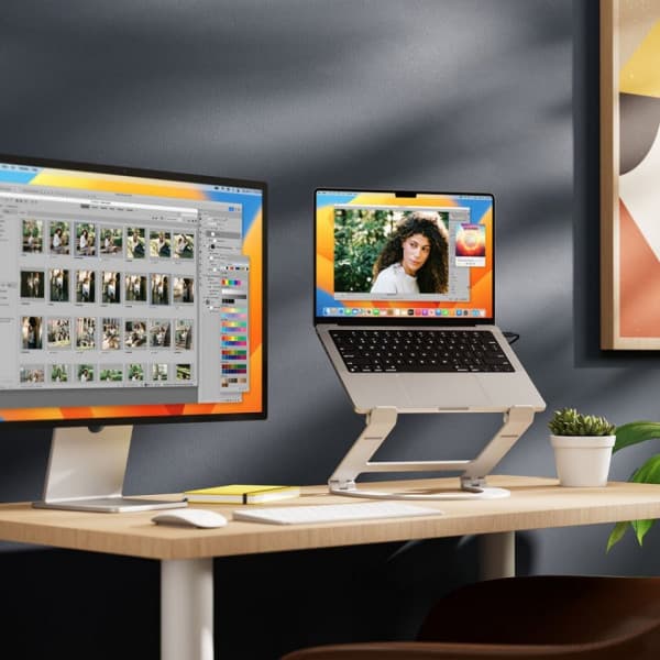 Twelve South Curve Flex - Macbook-stativ, mattvit
