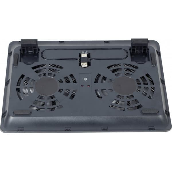 Gembird NBS-2F15-05 Cooling Stand - bärbar kylstöd, justerbar höjd, två fläktar