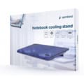 Miniatyrbild 2 av 7: Gembird NBS-2F15-05 Cooling Stand - bärbar kylstöd, justerbar höjd, två fläktar