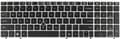 Miniatyrbild 3 av 3: HP Laptop Tangentbord Qwerty USA + Trackpoint