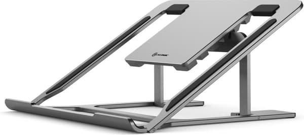 Alogic Metro justerbart og bærbart foldbart notebookstander - Space Grey Grå