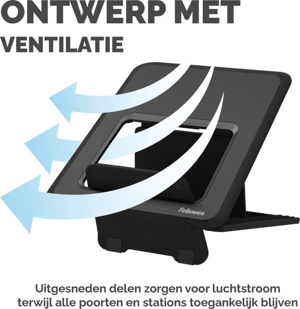 Fellowes Breyta Laptopställ - Svart