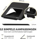 Miniatyrbild 6 av 8: Fellowes Breyta Laptopställ - Svart