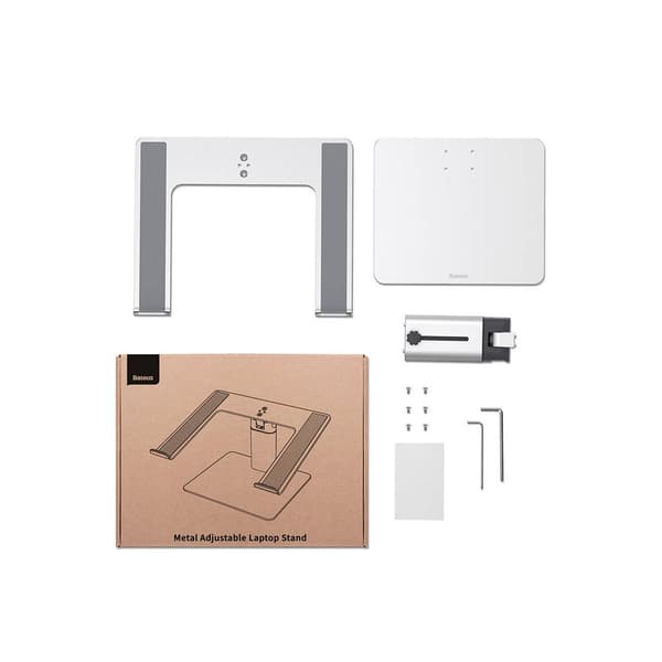 Justerbart 11-17" laptopstativ med aluminium af høj kvalitet