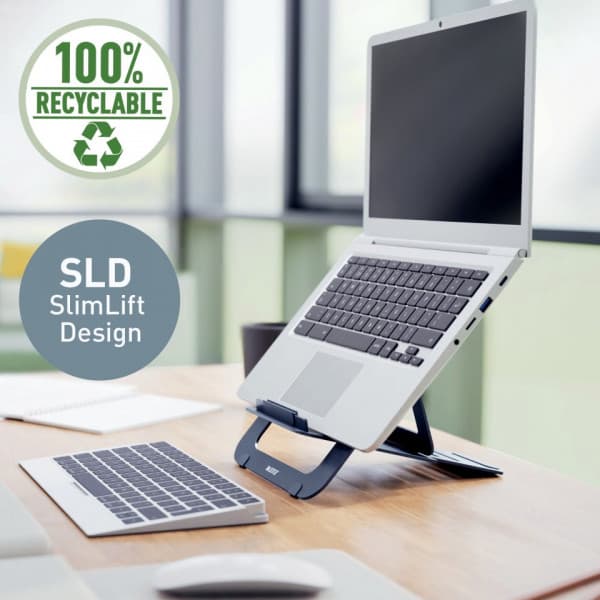 Leitz Ergo aluminium bärbar datastativ